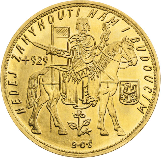 10 Dukát 1951 - reverz