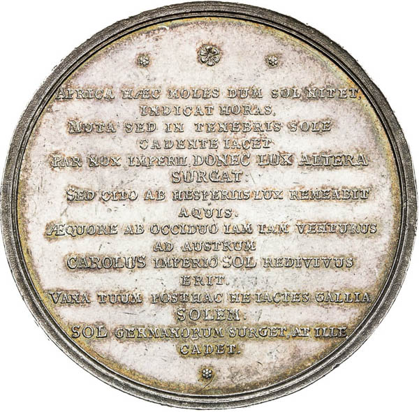 Strieborná medaila 1711
