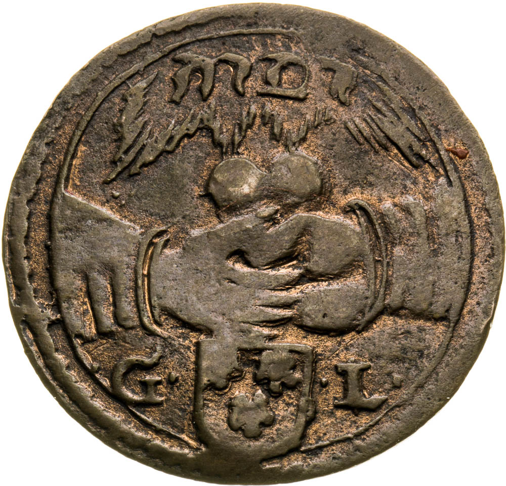 Banská minca 1609 - averz