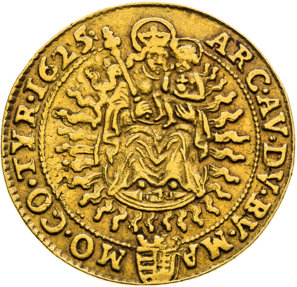 2 Dukát 1625 - reverz