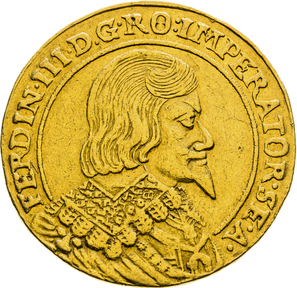 5 Dukát 1638 - averz