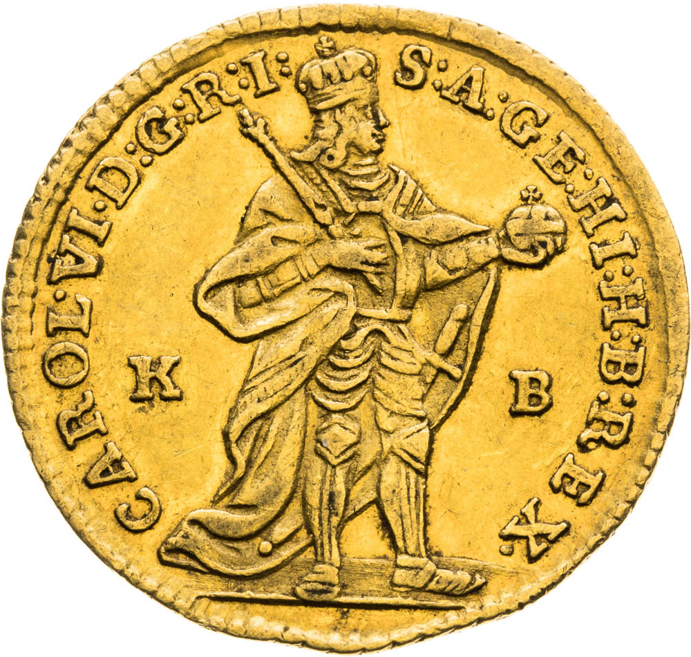 Dukát 1738 - avers
