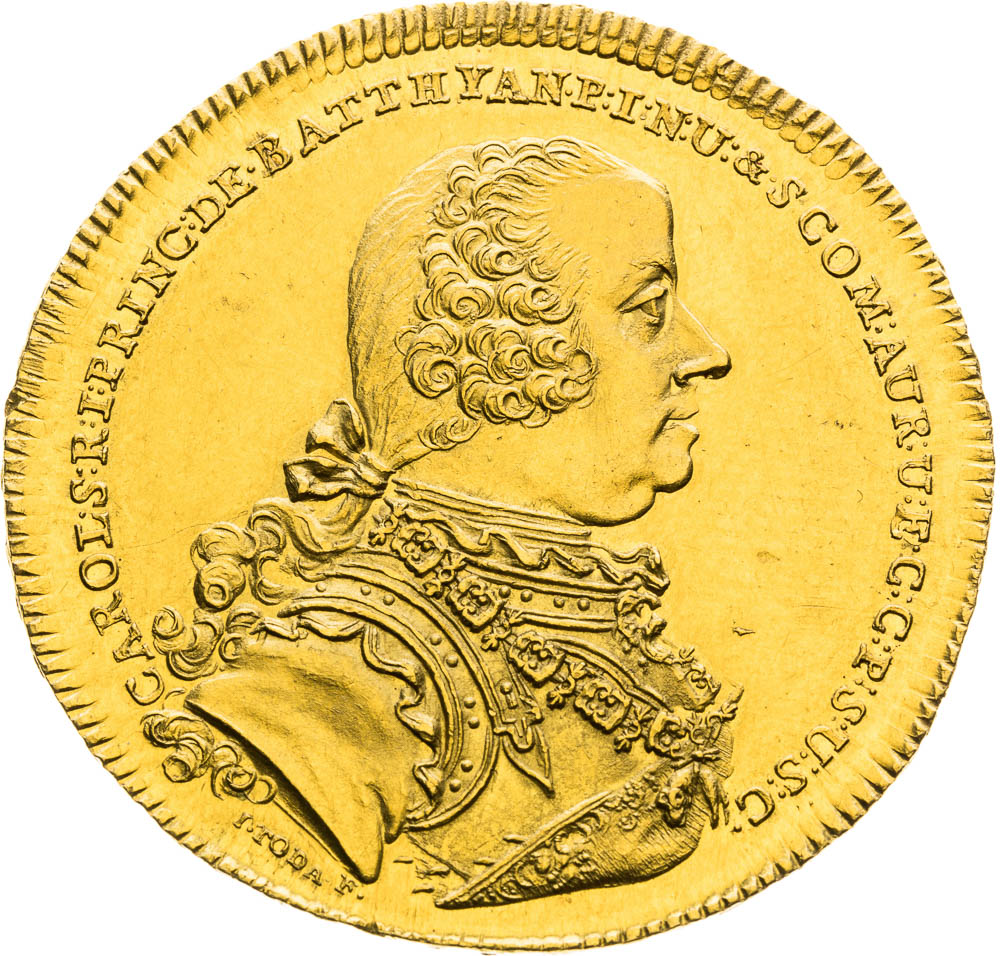 5 Dukát 1764 - averz