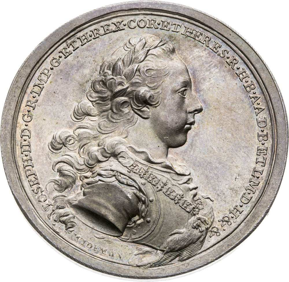 Stříbrná medaile 1770 - avers