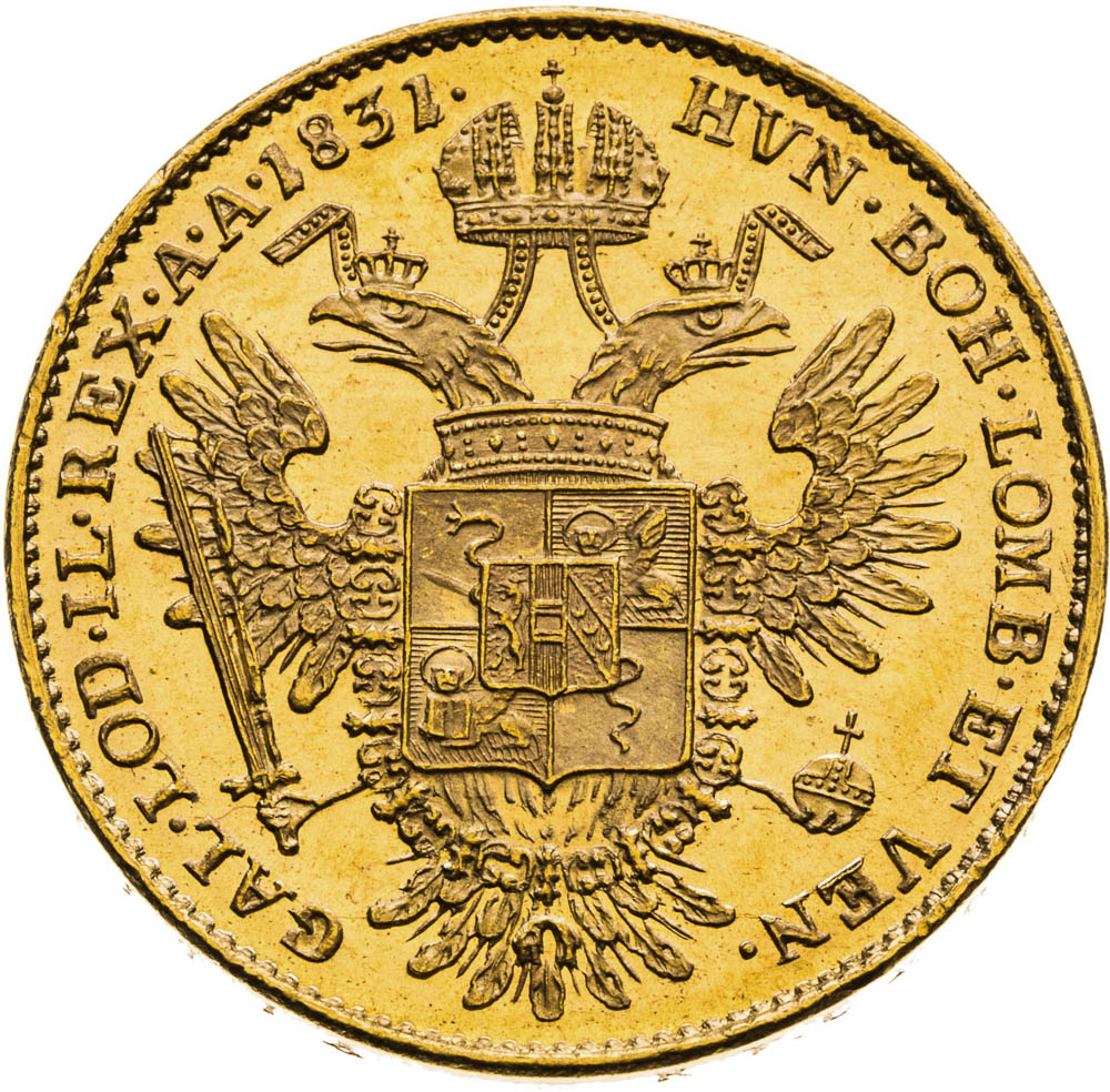 1/2 Sovrano 1831 - revers