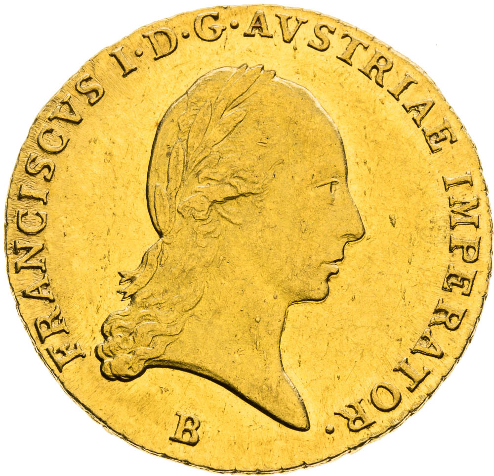 Dukát 1823 - avers