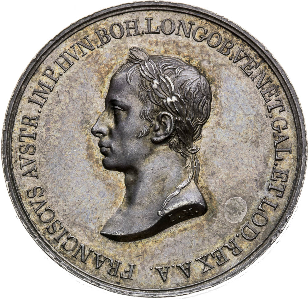 Stříbrná medaile 1815 - avers