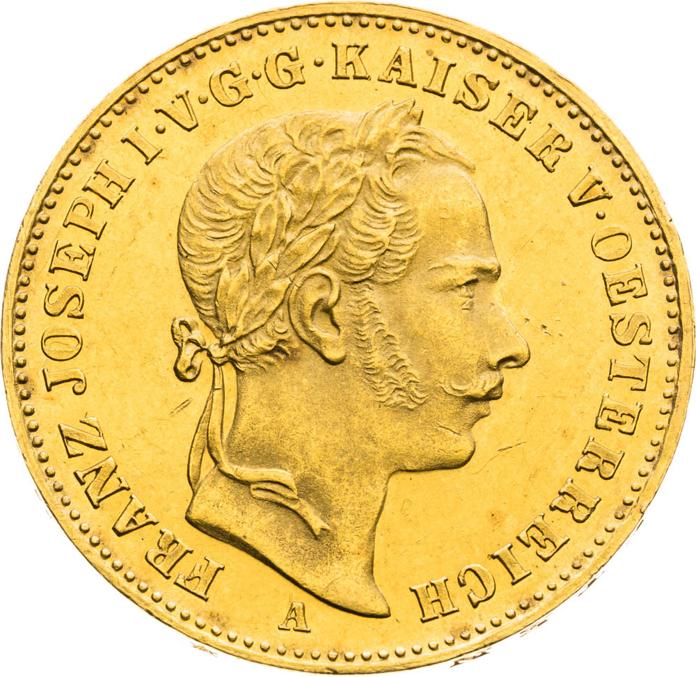 Spolková koruna 1860 - avers