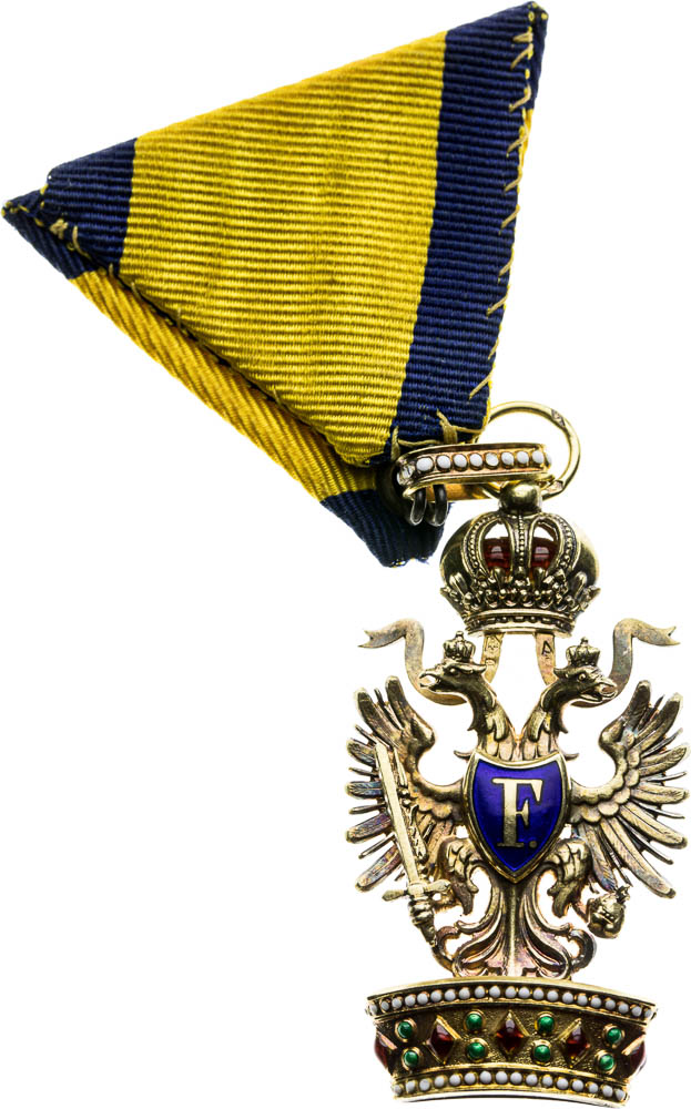 Habsburský rád železnej koruny - averz