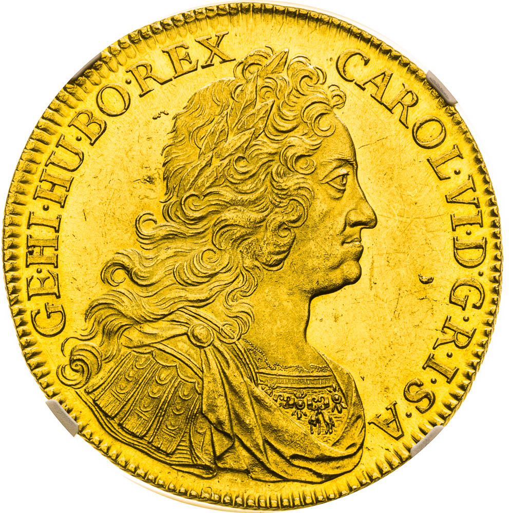 6 Dukát 1732 - averz