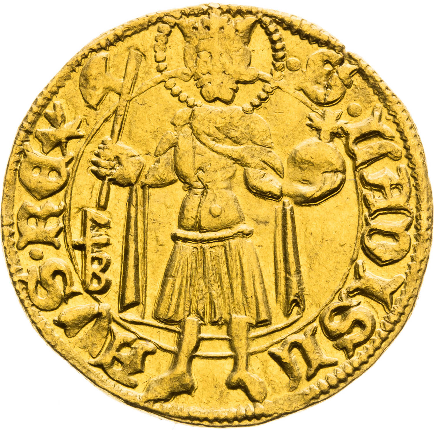 Dukát (1392-1396) - reverz