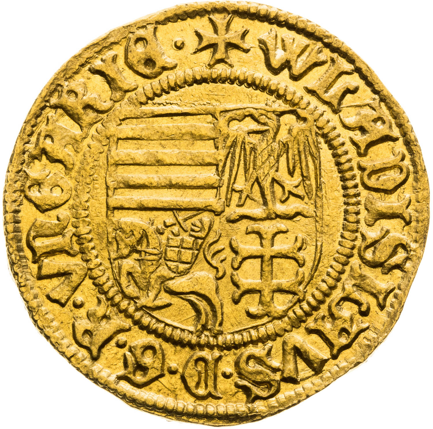 Dukát (1440-1443) - averz