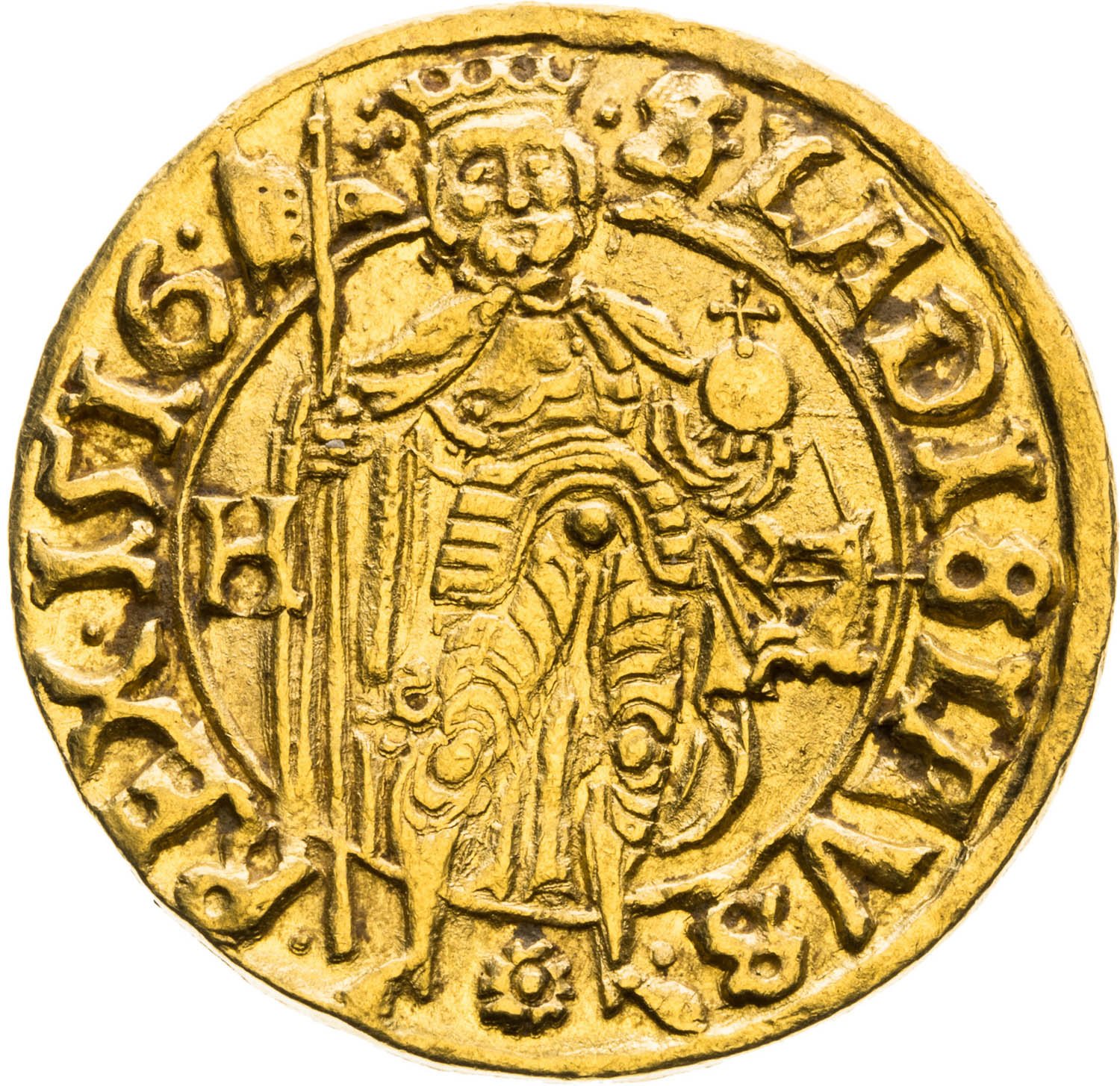 Dukát 1516 - reverz