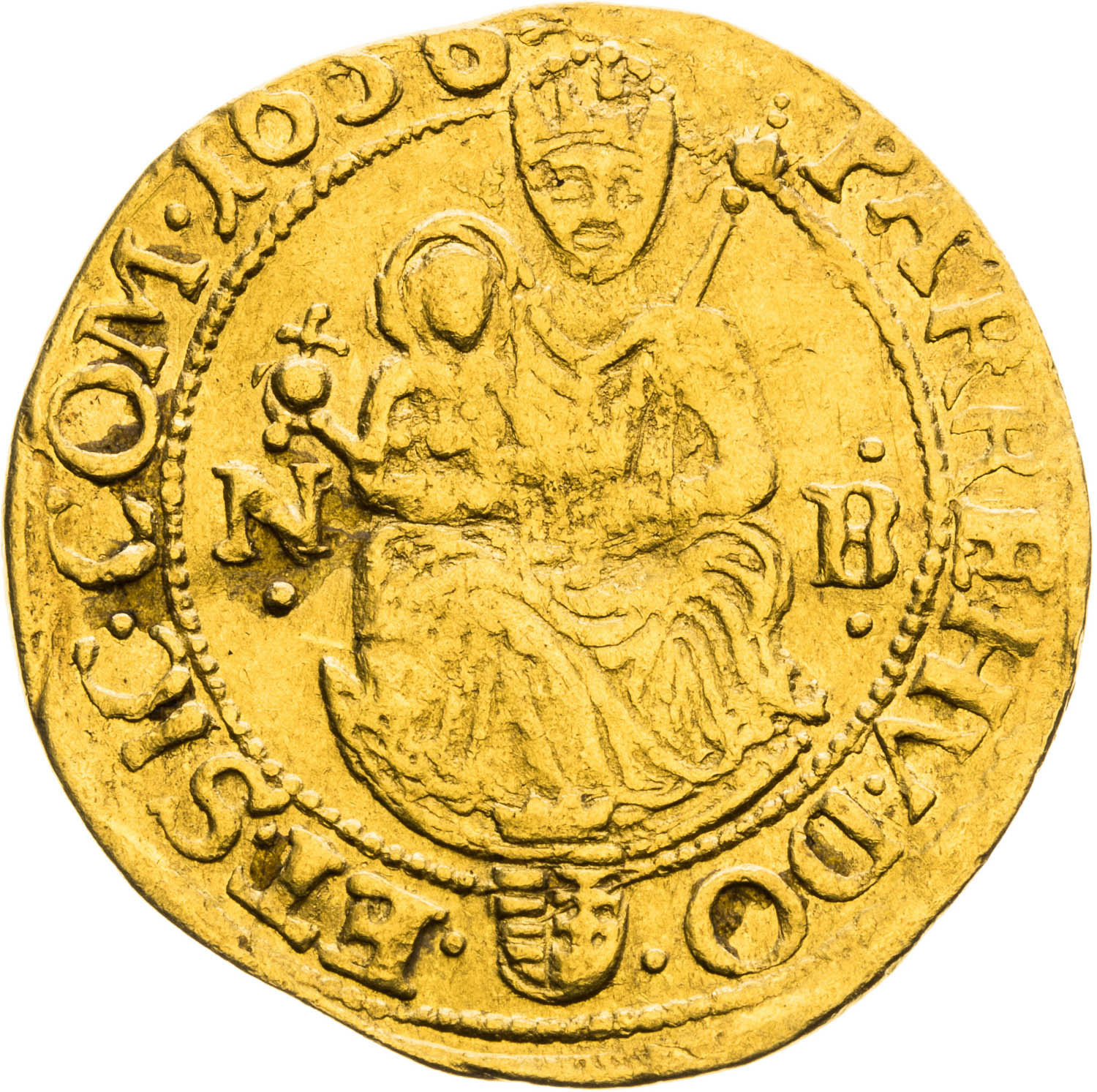 Dukát 1656 - reverz
