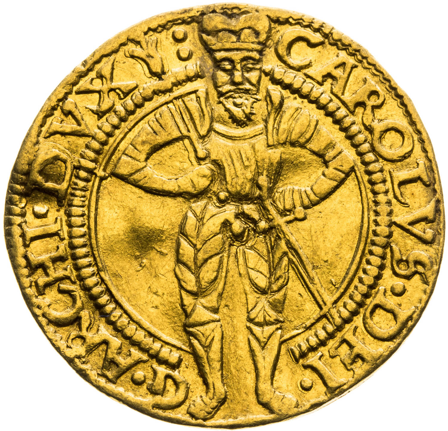 Dukát 1570 - averz