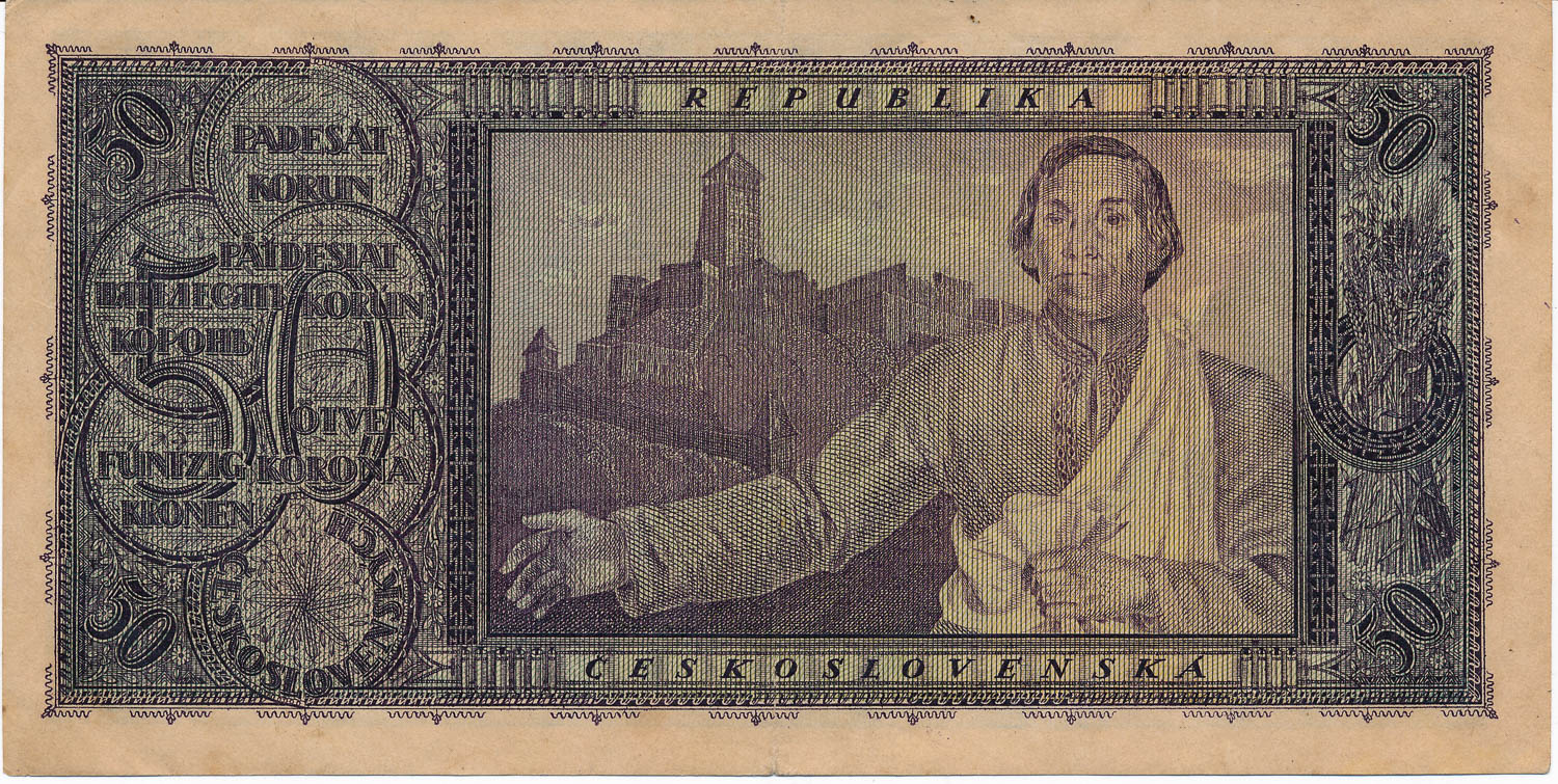 50 Koruna 1922 - front