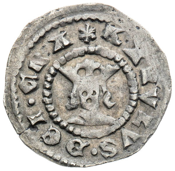 Denár (1308-1322) - averz