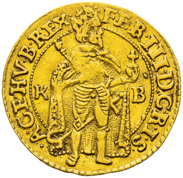 Dukát 1655 - averz