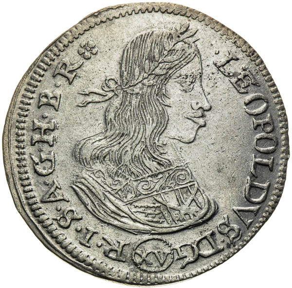 XV Grajciar 1659 - averz
