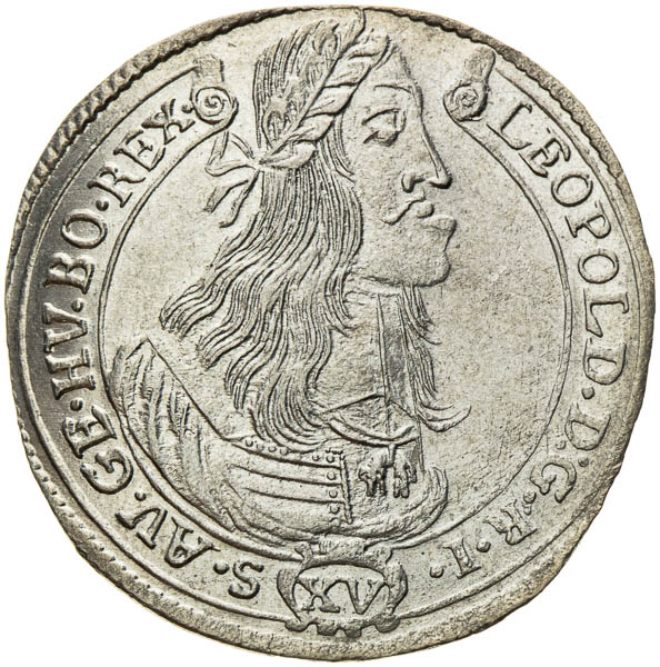 XV Grajciar 1663 - averz