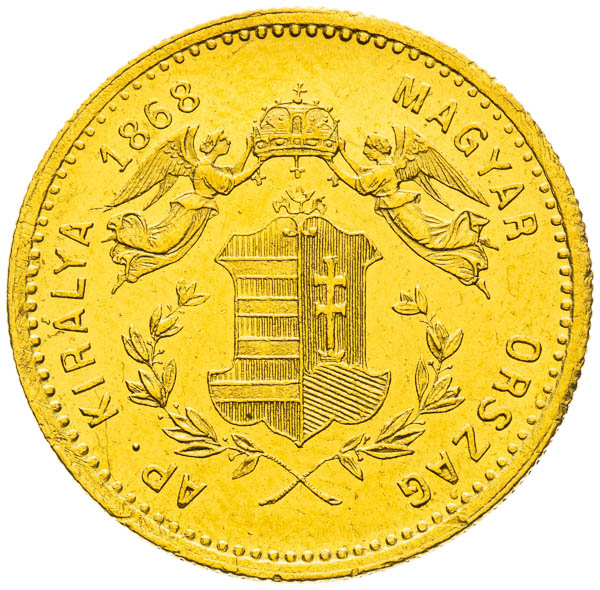 Dukát 1868 - reverz