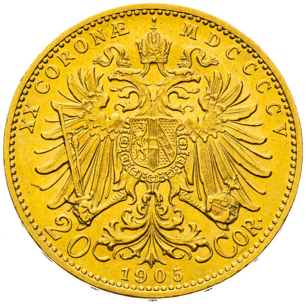 20 Korona 1905 - reverz