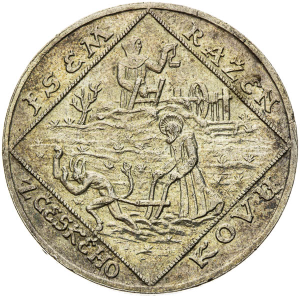 Strieborná medaila 1928 - averz