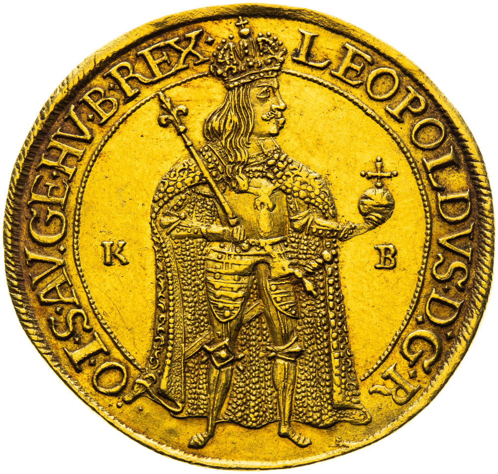 5 Dukát 1669 - averz