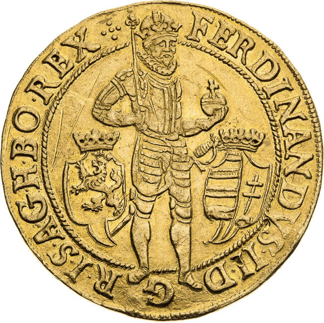 10 Dukát 1636 - averz