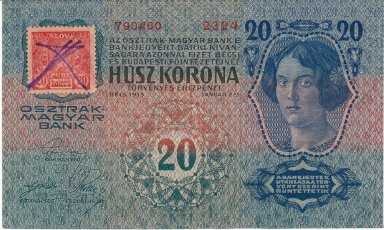 20 K 1913 s. 2324 (falešný kolek) - avers
