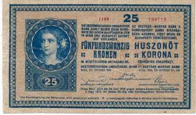 25 K 1918 - avers