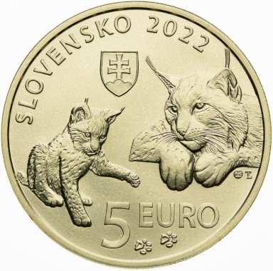 5 Eur 2022 - Rys Ostrovid - avers
