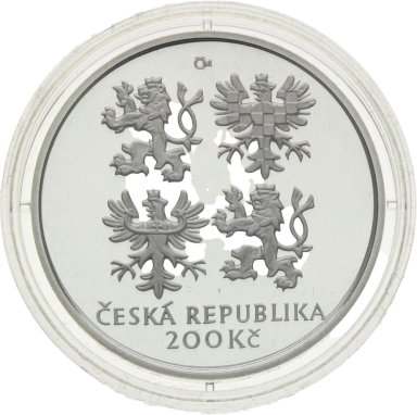 200 Kč 2002 - Emil Holub - back