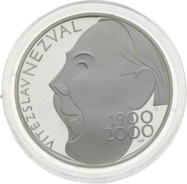 200 Kč 1999 - Vítězslav Nezval - front
