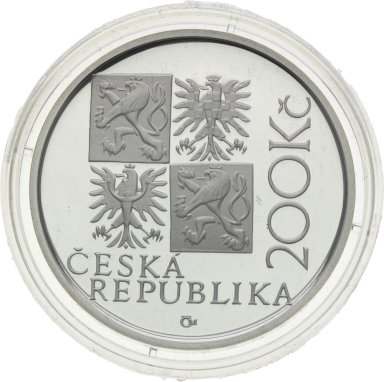 200 Kč 2001 - Kilián Ignác Dientzenhofer - back