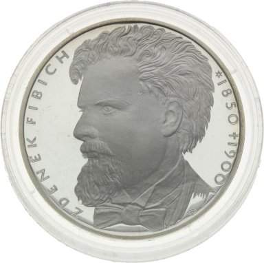 200 Kč 2000 Zdeněk Fibich - stříbrné pamětní mince ČNB - avers