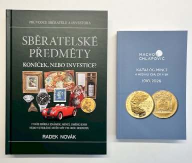 Sběratelské předměty – koníček, nebo investice? - Radek Novák + Zdarma katalog mincí a medailí 2026 - avers