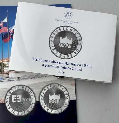 NBS sada- vzácna dvojička predsedníctvo proof! - revers