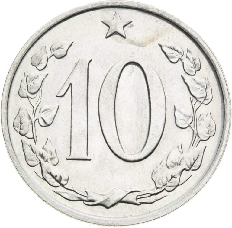 10 Haler 1962 - avers