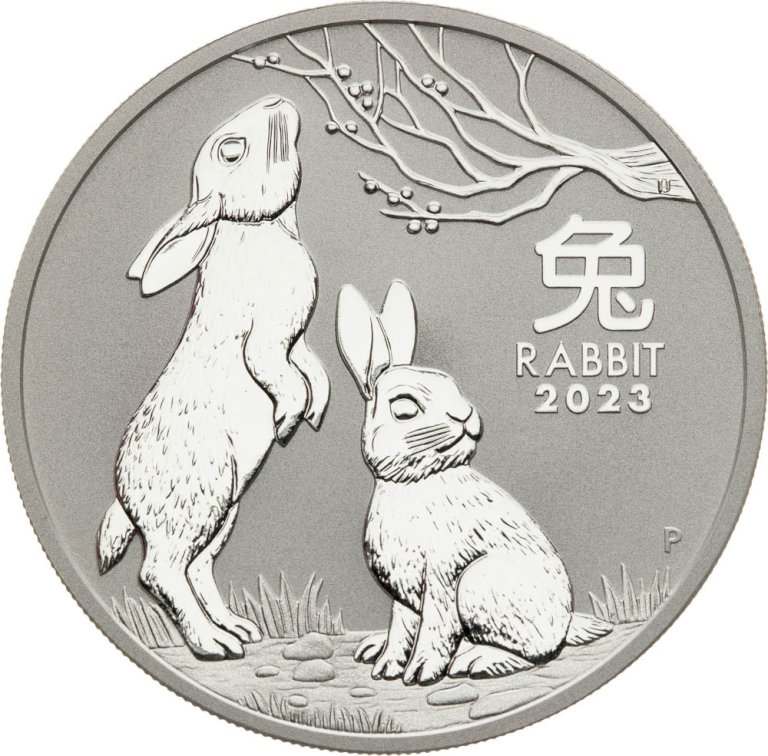 Investment silver Year of the rabbit - 1 ounce