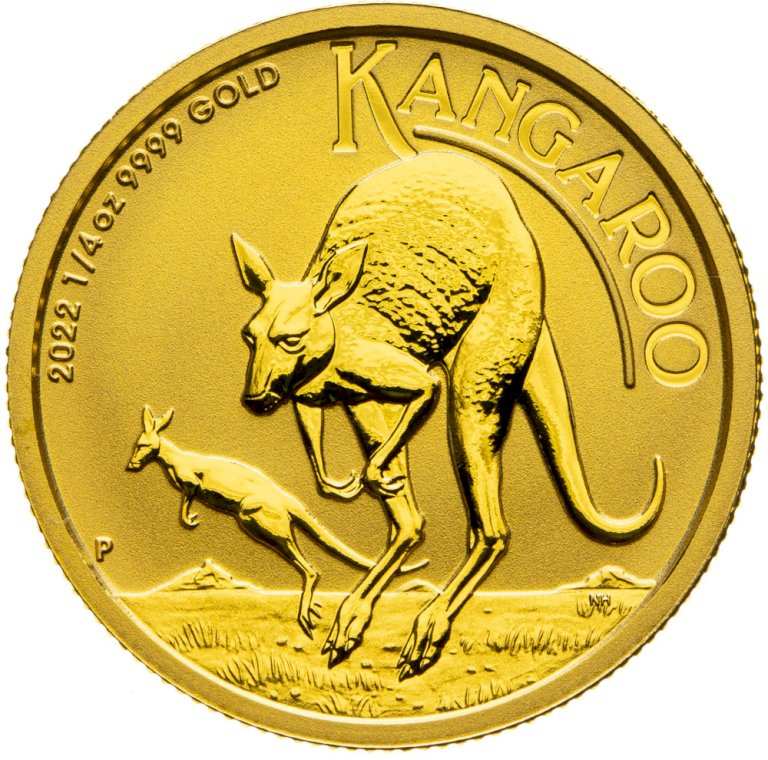 Investiční zlato Kangaroo - 1/4 unce (1)