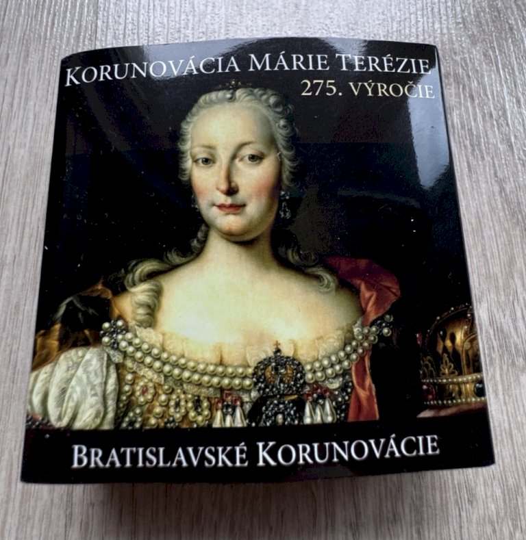100 Eur 2016 - Korunovácia Márie Terézie - avers