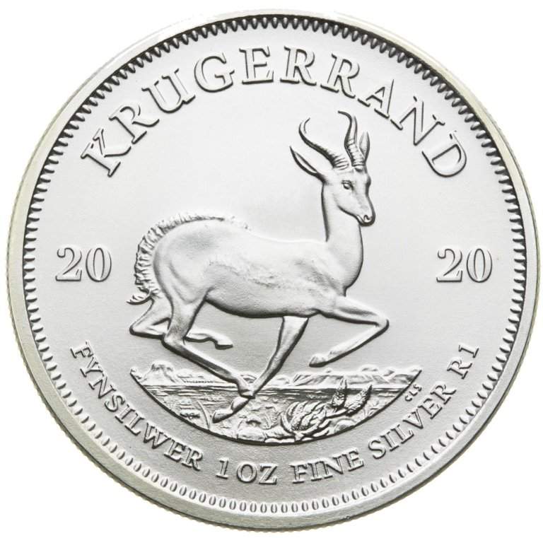 Investičné striebro Krugerrand - 1 unca - averz