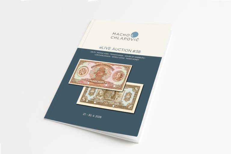 Aukční katalog #38 – eLive aukce - avers
